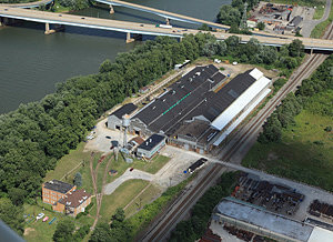 General Fabrication Services Aerial View
